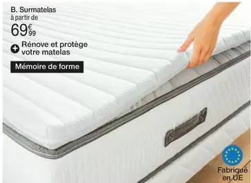 Rénove Et Protège Votre Matelas offre à 69,99€ sur Damart