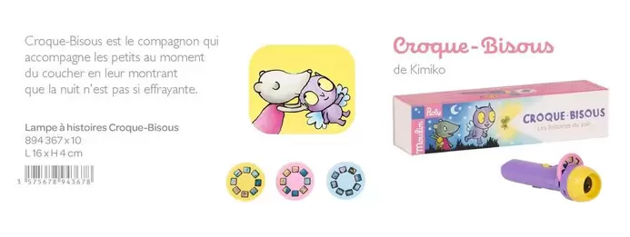 Croque-bisous offre sur Moulin Roty