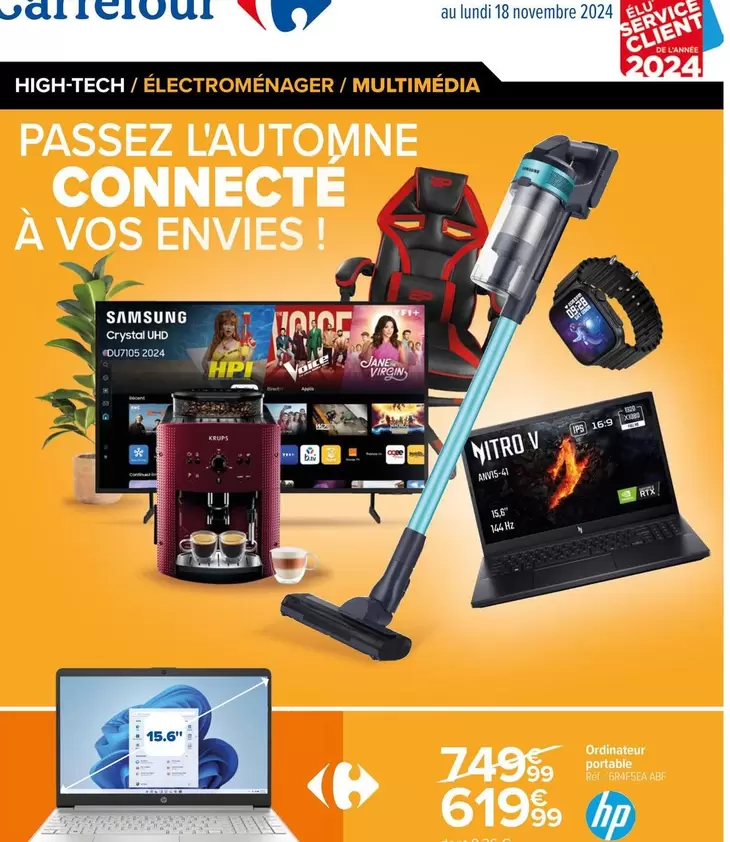 Samsung - Ordinateur Portable offre à 619,99€ sur Carrefour Drive