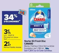 canard - starter kit fresh disc