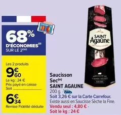 Saint Agaune - Saucisson Sec