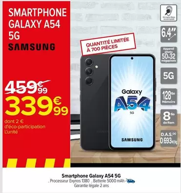 Samsung - Smartphone Galaxy A54 5G