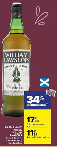 William Lawson's - Blended Scotch Whisky