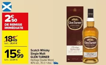 Glen Turner - Scotch Whisky Single Malt