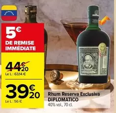 diplomatico - rhum reserva exclusiva