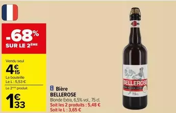 Bellerose - Bière