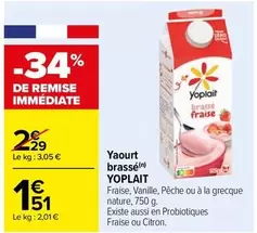 Yoplait - Yaourt Brassé