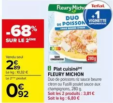 Fleury Michon - Plat Cuisiné