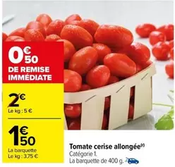 Tomate Cerise Allongée