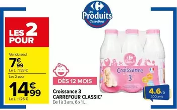 carrefour - croissance 3 classic'