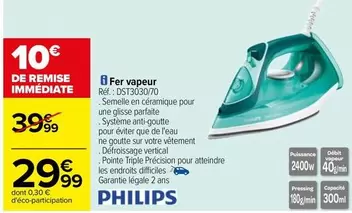 philips - fer vapeur dt53970