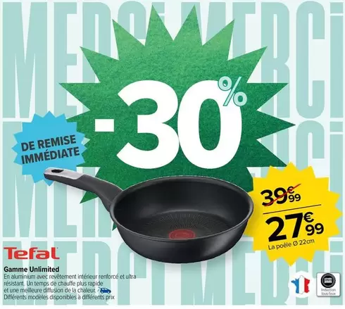 tefal - gamme unlimited