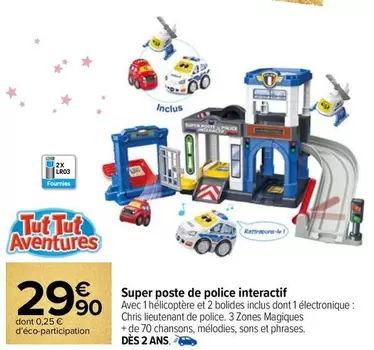 Super Poste De Police Interactif