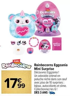 Rainbocorns Eggzania Mini Surprise