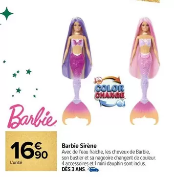 barbie - sirène