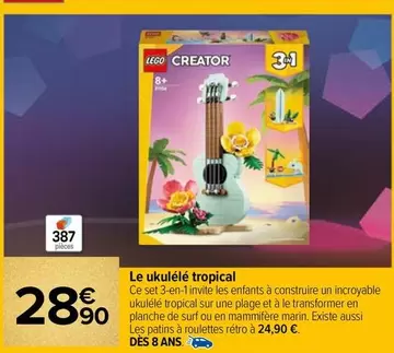 lego - le ukulélé tropical