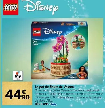 LEGO - Le Pot De Fleurs De Vaiana