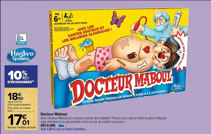 hasbro - docteur maboul