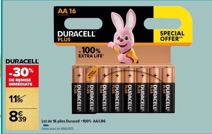 Duracell - Lot De 1é Piles