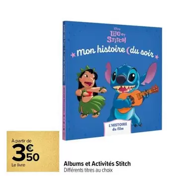 Albums Et Activités Stitch