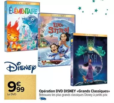 Disney - Opération Dvd  grands Classiques