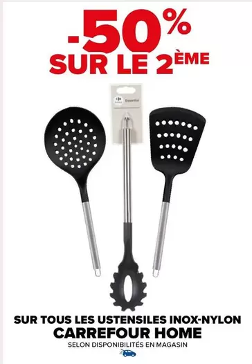 Carrefour - Sur Tous Les Ustensiles Inox-nylon