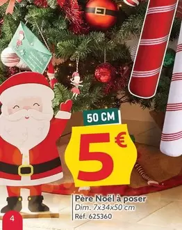 Père Noël À Poser offre à 5€ sur Gifi