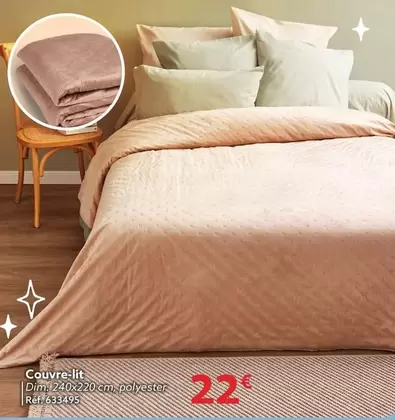 Couvre-Lit offre à 22€ sur Gifi