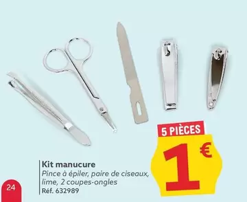 Kit Manucure offre à 1€ sur Gifi