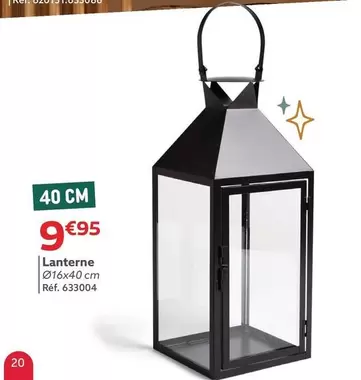 Lanterne offre à 9,95€ sur Gifi