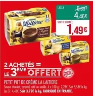 La Laitière - Petit Pot De Crème offre à 1,49€ sur Supermarché Match