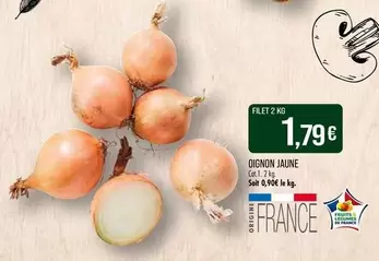 Oignon Jaune offre à 1,79€ sur Supermarché Match