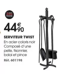 Serviteur Twist offre à 44,9€ sur Brico Pro