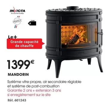 Invicta - Mandorin offre à 1399€ sur Brico Pro