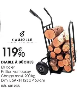 Dim - Diable À Bûches offre à 119,9€ sur Brico Pro