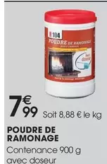 Poudre De Ramonage offre à 7,99€ sur Brico Pro