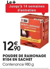 Poudre De Ramonage R104 En Sachet offre à 12,9€ sur Brico Pro