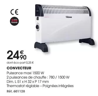 Tristar - Convecteur offre à 24,9€ sur Brico Pro