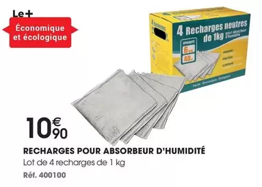 Recharges Pour Absorbeur D'humidité offre à 10,9€ sur Brico Pro