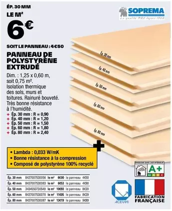 Dim - Painlineau De Polystyrene Extrudé