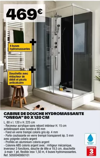 Onegan - Cabine De Douche Hydromassante