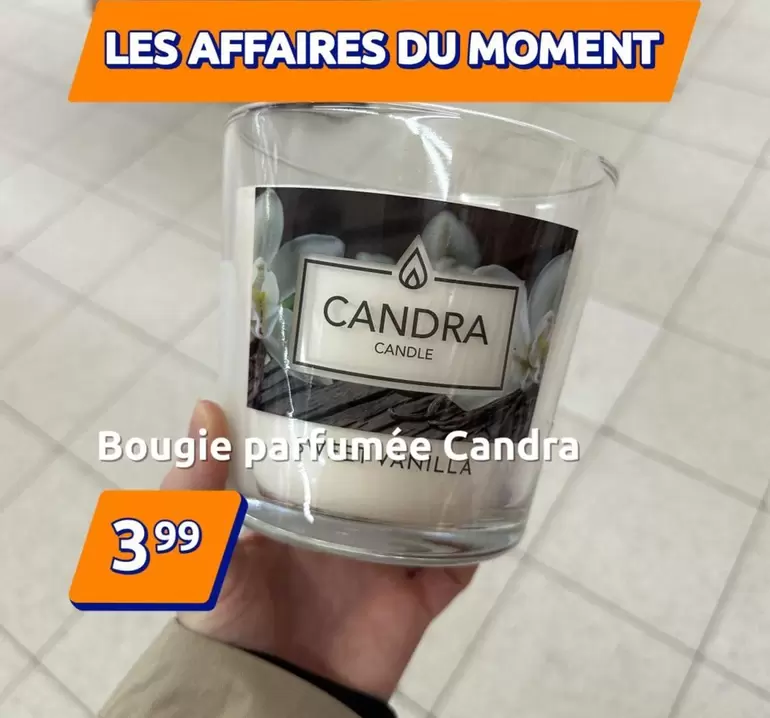 Andra - Bougie Parfumee offre à 3,99€ sur Action