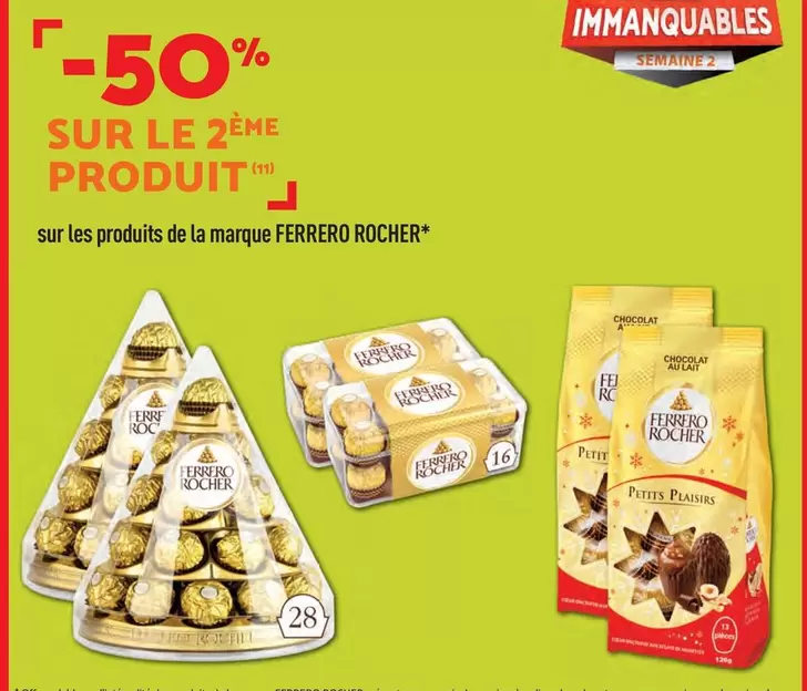 Ferrero Rocher - Sur Les Produits De La Marque