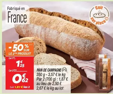 Pain De Campagne