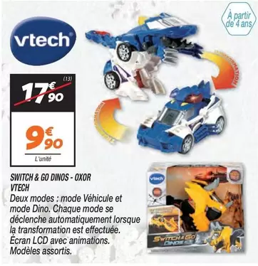 Vtech - Switch & Go Dinos Oxor