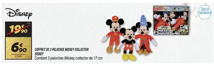 Disney - Coffret De 3 Peluches Max 7 Callector