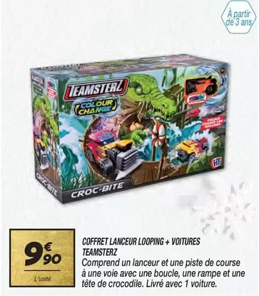 Teamsterl - Coffret Lanceur Looping + Voitures