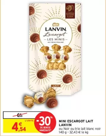 Lanvin - Mini Escargot Lait