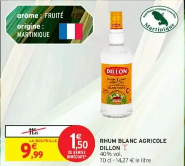 Dillon - Rhum Blanc Agricole