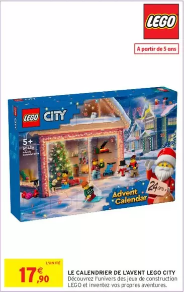 LEGO - Le Calendrier De L'avent City